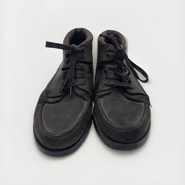 Eastland Womens 6.5 M Brown Leather Chukka Moccasin Toe Boots Made in‎ USA Vtg - Image 3