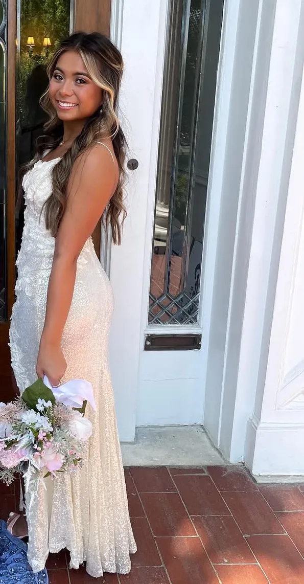 Jovani Dress Prom White - Image 2