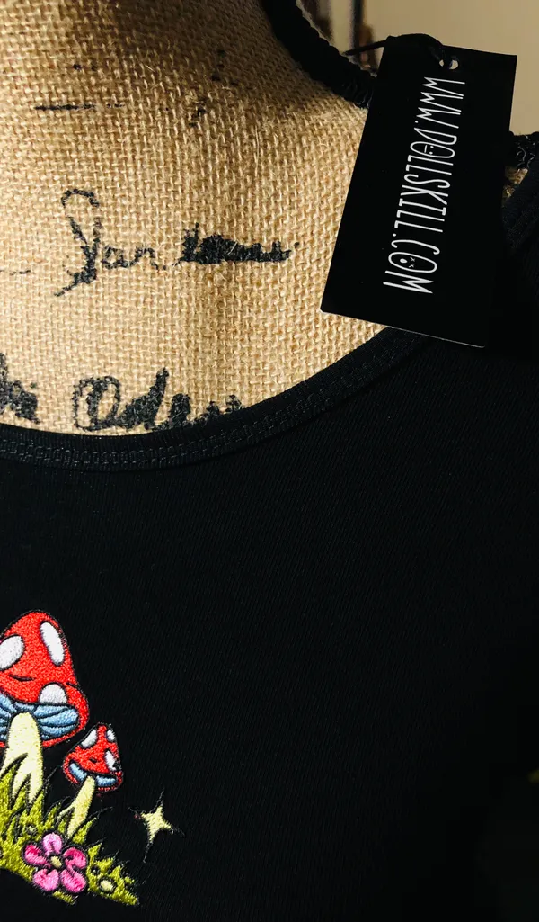 Dolls Kill Current Mood Mushroom 🍄 Top NWT! - Image 5