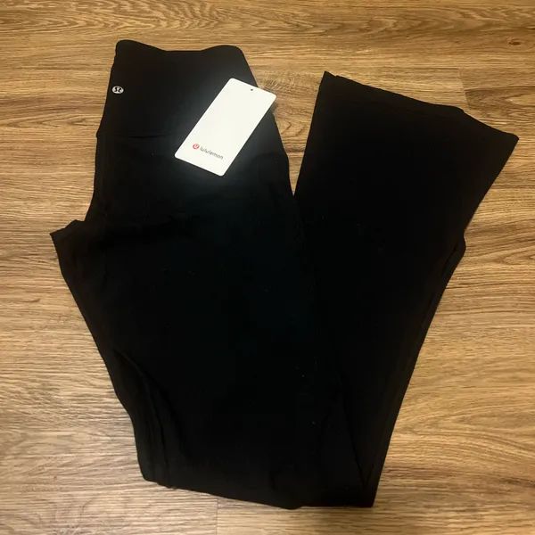 Lululemon Leggings Rib Min-Flare Regular* New With Tags - Image 2