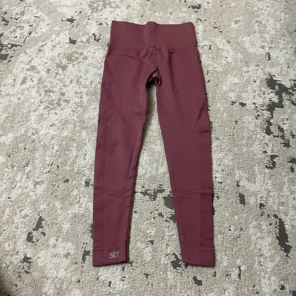 Set Active Sculptflex Seamless Leggings in Canyon Size Small - Image 3