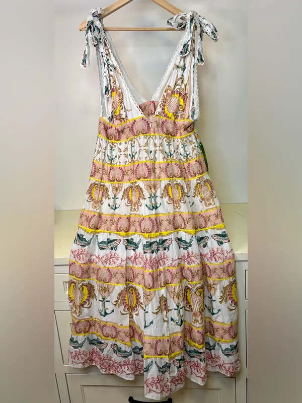 NWT Farm Rio Maritime Magic Dress sz Large - Image 7