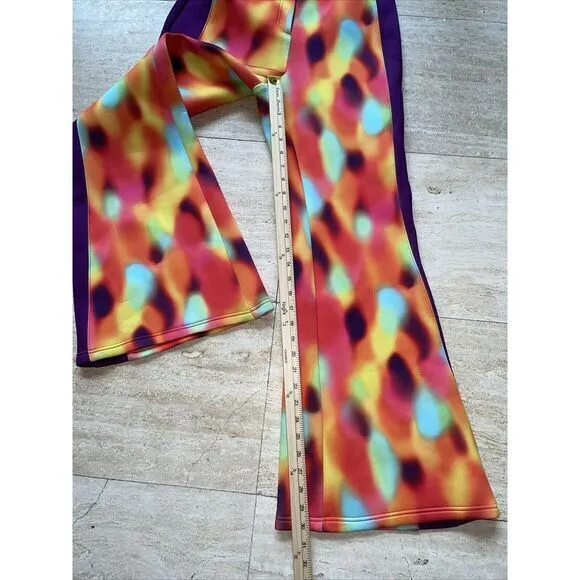 Misa Hylton For‎ Inc Scuba Pants tie dye print Size M - Image 4
