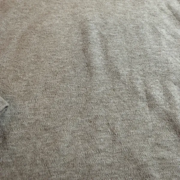 Lauren Ralph Lauren Womens Oatmeal Beige Cotton Turtleneck Crest Logo Top S VTG - Image 4