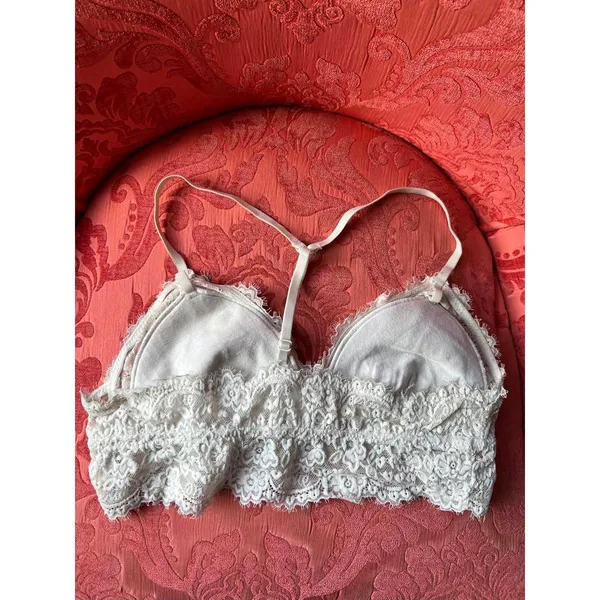 Aerie Cream Lace Bralette S/P - Image 2