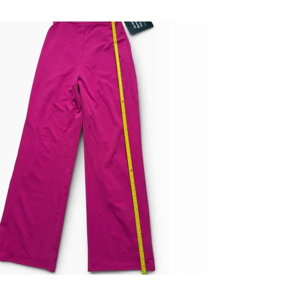 Lulus Pink Sleeveless Wide Leg Jumpsuit Size M - Image 6