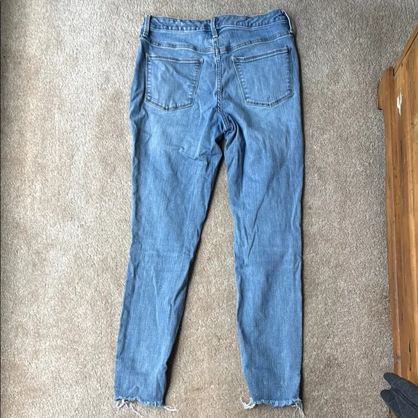 Women's Blue Jeans Size 8 - Image 2