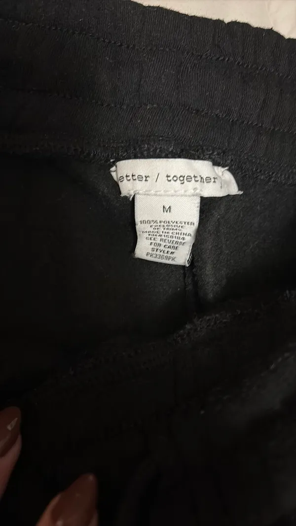 sweatpants Black Size M - Image 3