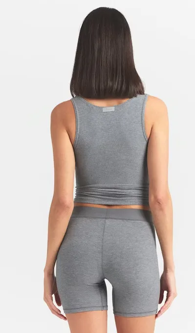 SKIMS Heather Grey Tank Top XS - Image 2