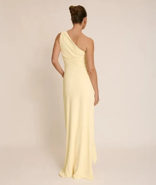 Six Stories One Shoulder Stretch Sculpt Bridesmaid Dress - Image 3