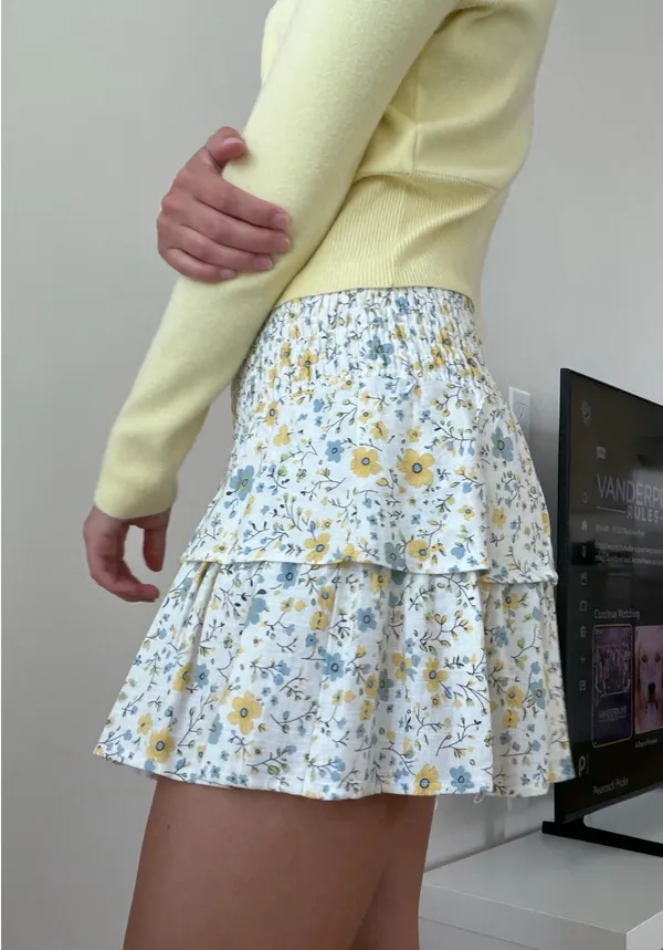 Floral Sincerely Jules Skirt Size XS - Image 2