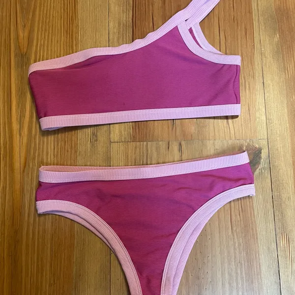 Shein pink bikini set - Image 2