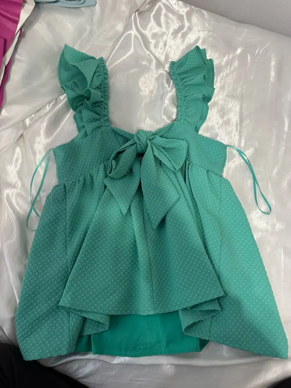 heyson flowy top Green - Image 2