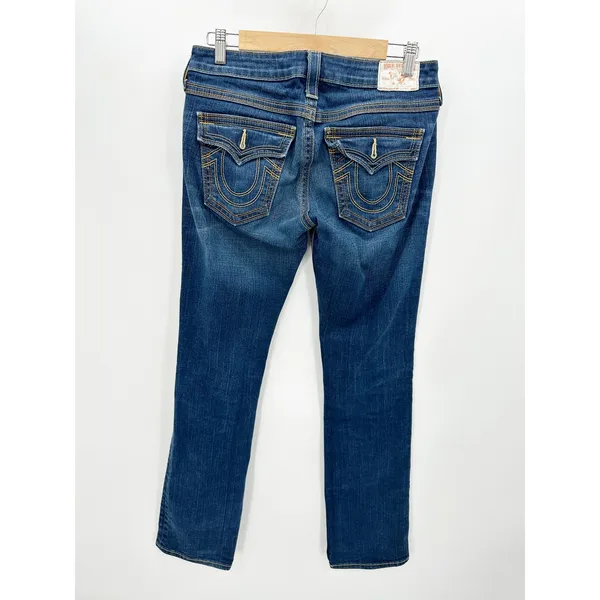 True Religion Women's Becca Mid Rise Bootcut‎ Denim Jeans Size 29 W10572OMQT1 - Image 2