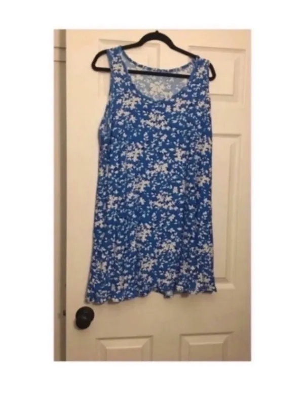 Draper James Blue Floral Dress - Image 3