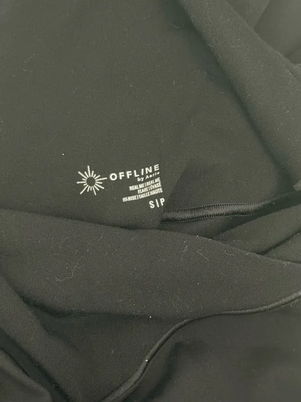 Aerie OFFLINE by Flare Crossover Leggings High-Waisted - Image 3