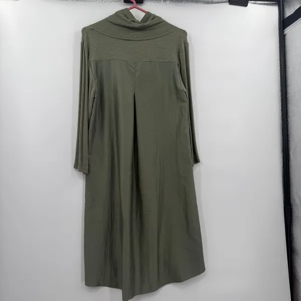 Sunday Monday Anthropologie green small dress - Image 2
