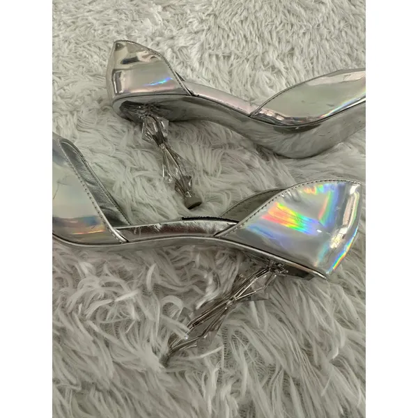 Jessica Rich x Steve Madden‎ Talia Dorsey iridescent pumps Shoes 5 - Image 5