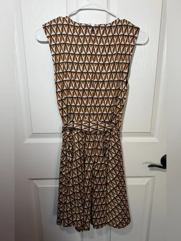 Anthropologie Hutch Amina Geometric Mini Dress Size S P - Image 6