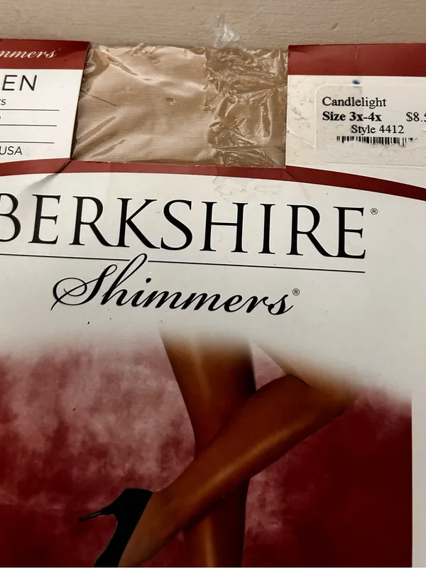 Calvin Klein Black Sheer Tights - Berkshire Shimmers 3PAIR-sug retail $30 - Image 8