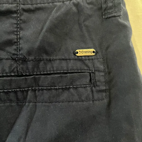 Hering Women's Capri Casual Pants 38/28 Dark Blue - Image 4