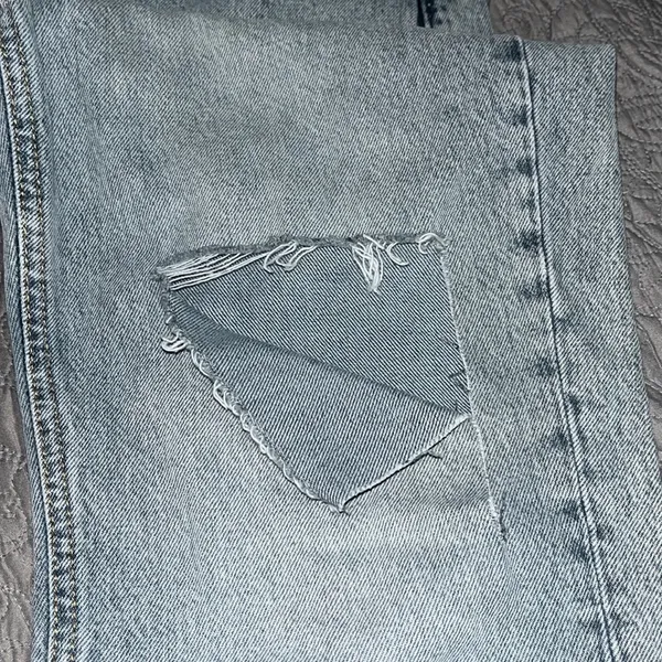 Zara HiRise Straight Jeans - Image 5