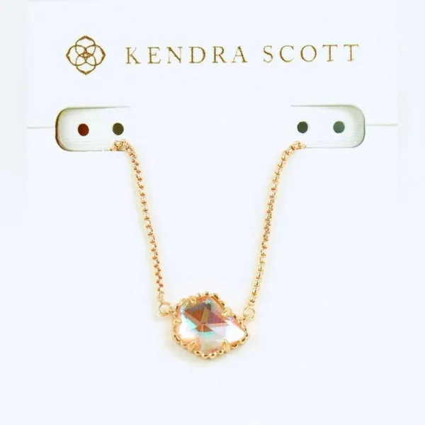 NWT Kendra Scott Tess Dichroic Glass Necklace - Image 2