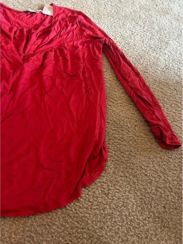 ab3 Woman size 2xl Top Shirt Red Unused - Image 5
