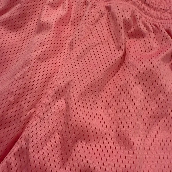 Free People Pink Imtimately Womens Mesh Gym Workout Shorts size S - Image 3