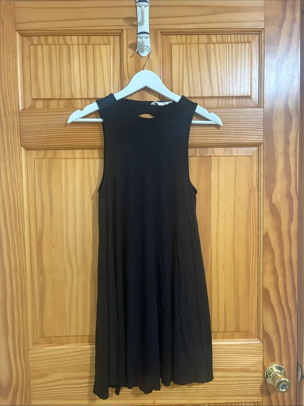 American Eagle Soft & Sexy Size XS Black Open-Back Dress - Image 2