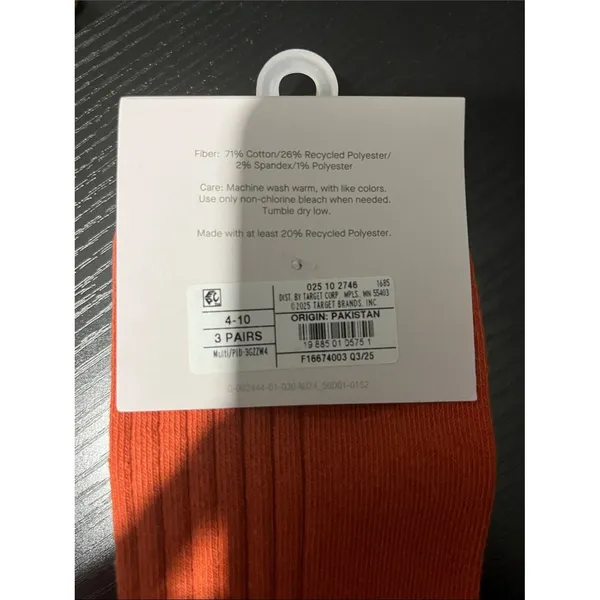 3pk Auden Ankle Socks White Size undefined - Image 3