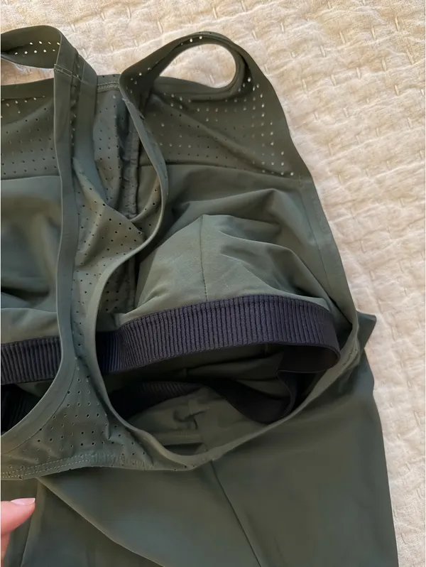 Athleta Olive green quarter zip active tank - Image 7