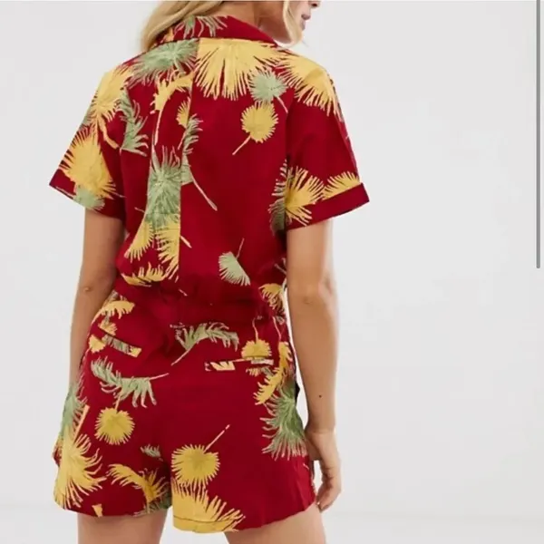 NEW FREE PEOPLE Malibu Romper Floral - Image 6