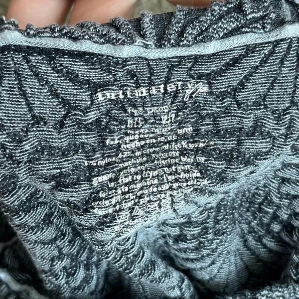 Free-people Women's Grey and Blue Vest - Image 2
