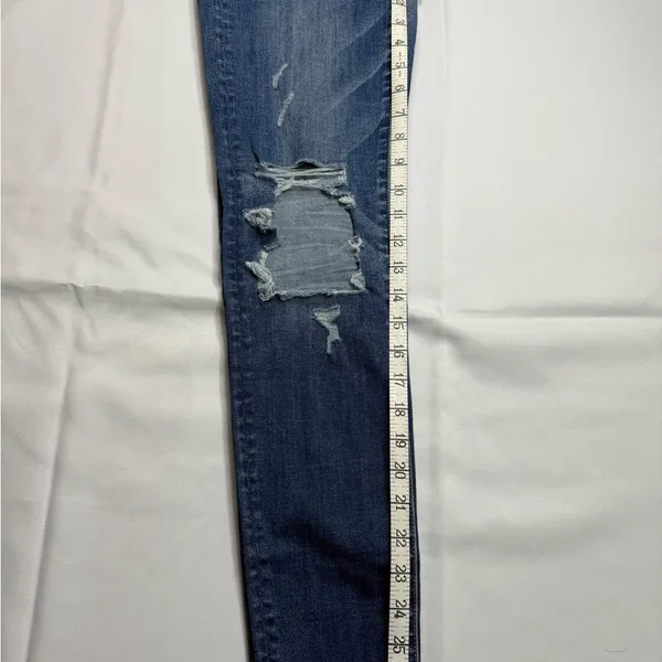 American Eagle Outfitters Women's Skinny Jeans - Blue - Image 9