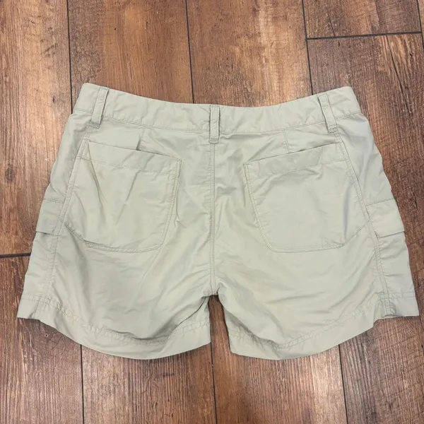 Marmot Shorts Women's 10 Tan Utility Hiking Outdoor Stretch Pockets 5" Inseam - Image 4