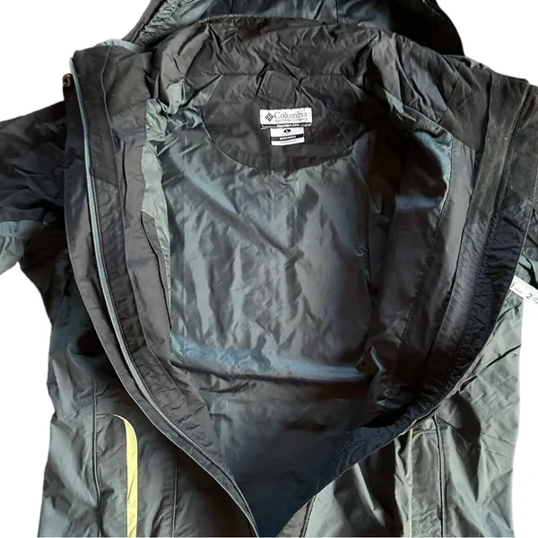 Columbia Womens Size Large Interchange Full Zip Hooded Jacket Nylon - Image 5