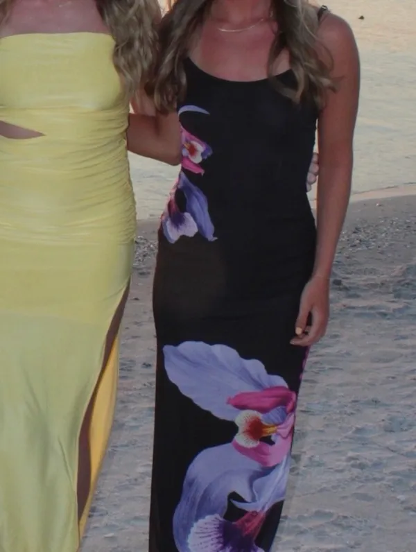 Peppermayo Maxi Dress Black - Image 2