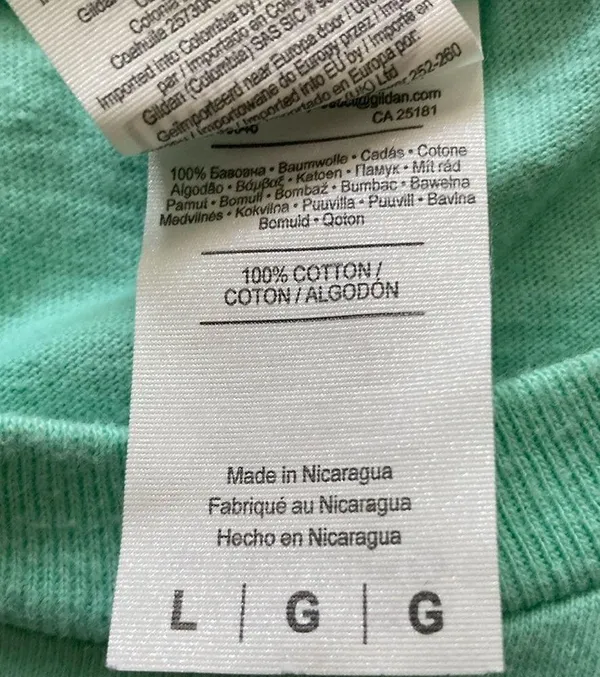 Comfort Colors AOPi Alpha Omicron Pi Smoke Out Arthritis T-Shirt Teal Large NWOT - Image 10