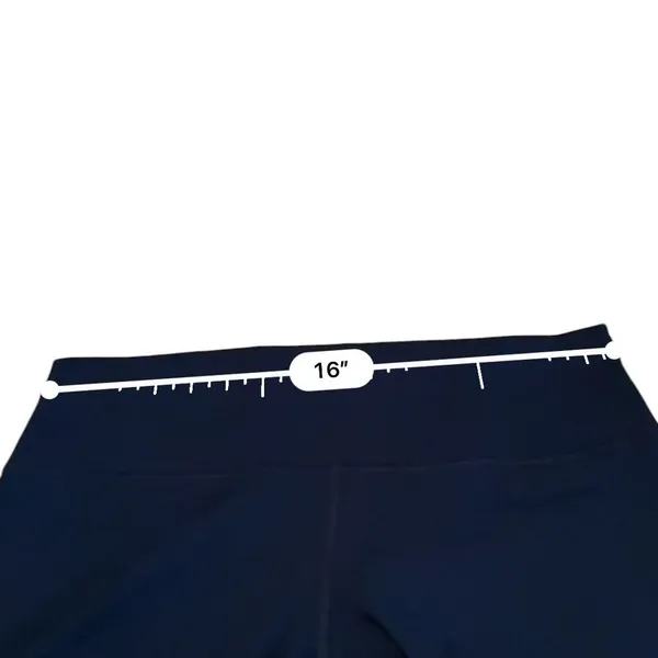 Lululemon Wunder Under Crop 23 Full-On Luxtreme True Navy Leggings Womens‎ 12 - Image 6