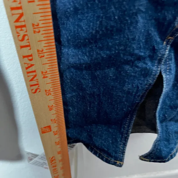 Abercrombie & Fitch Women's 31 Curve Love 90s Relaxed‎ Jeans High Rise Split - Image 8