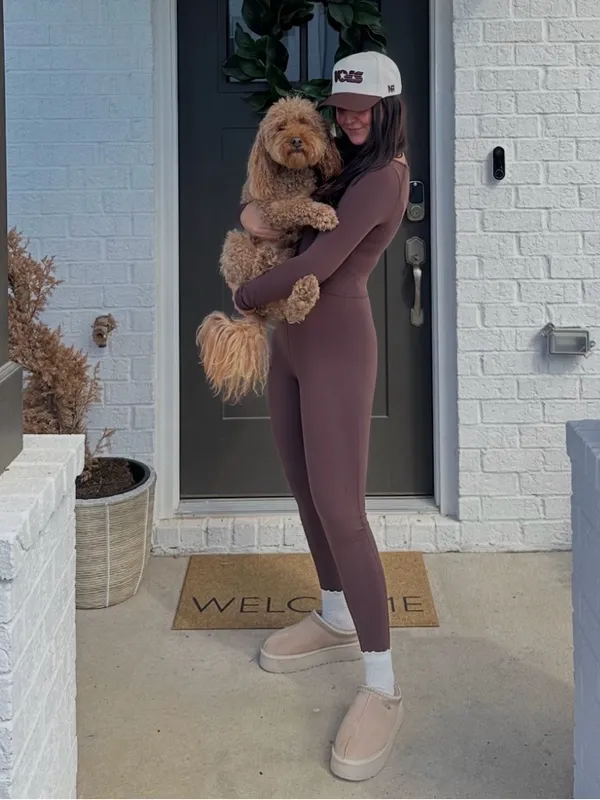 Aritzia Wilfred Free Maxe Jumpsuit BROWN - Image 7