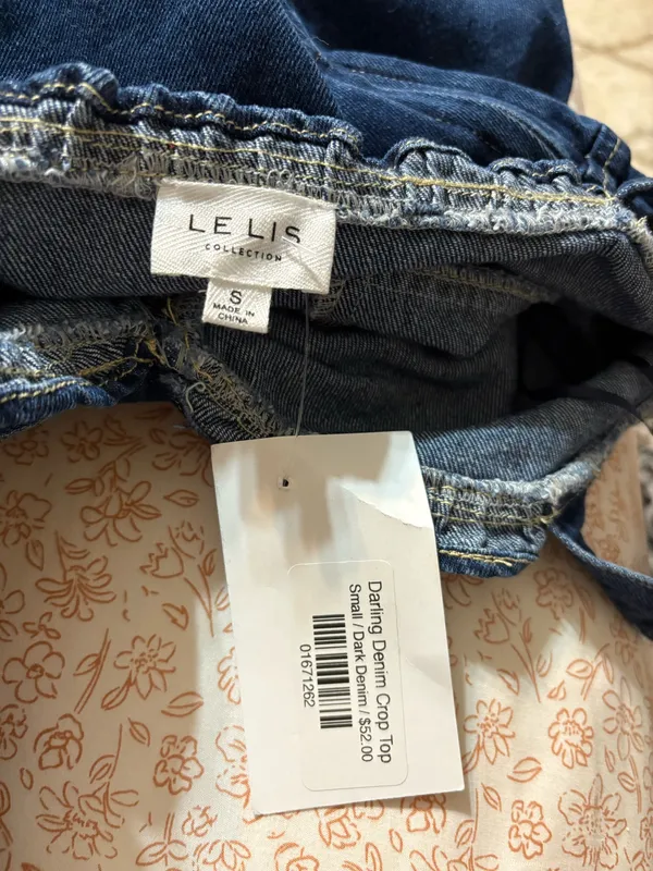 Boutique Denim Top - Image 4