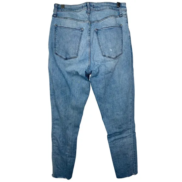 Abercrombie & Fitch Curve Love Super Skinny Ankle High Rise Blue Jeans Sz 30 10 - Image 2