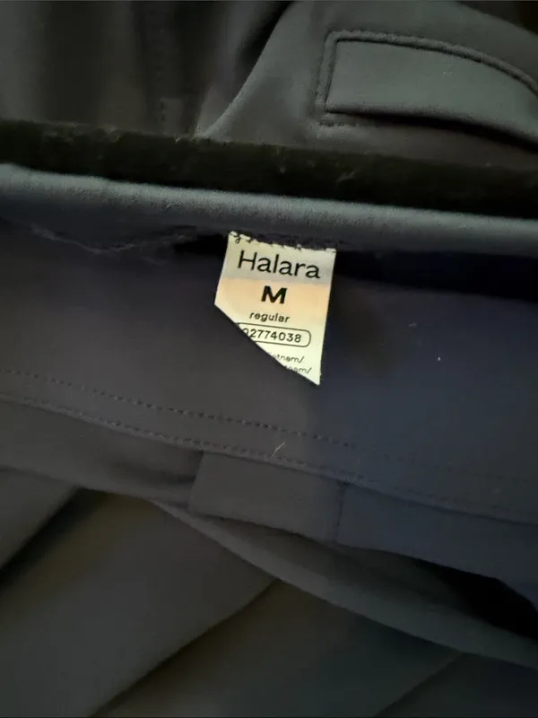 HALARA Dark Blue Boot Cut Dress Pants - Image 4