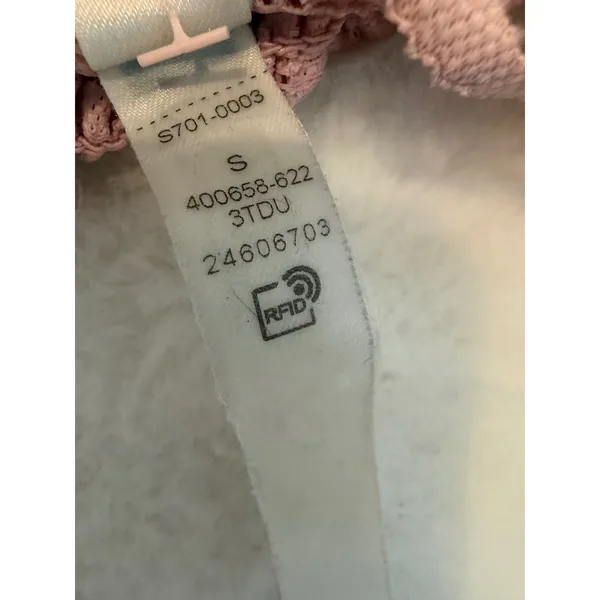 PINK Victoria's Secret Lace Bralette Womens Small Dusty Rose Strappy Back Pink - Image 7