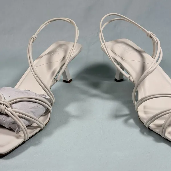 I.N.C. International‎ Concepts Size-9.5 M Women's Nahari Dress Sandals White - Image 8