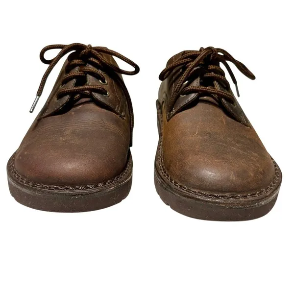 Natural Sport Brown Lace-Up Shoes - Image 5