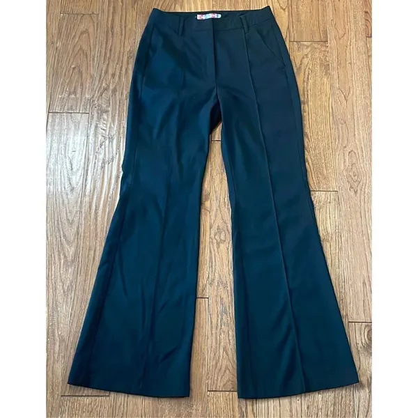 Urban Outfitters black high rise seam front flared pant 0 - Image 10