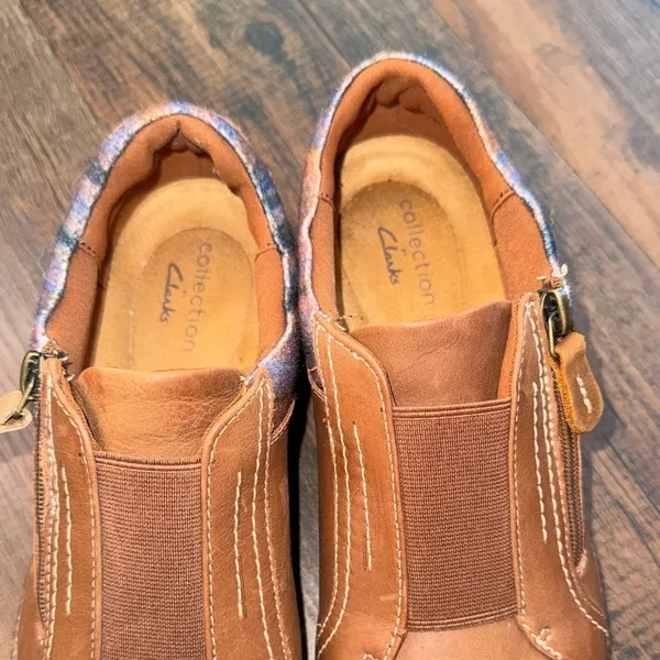 Clarks Brown Espadrilles with Patterned Accent - Image 10
